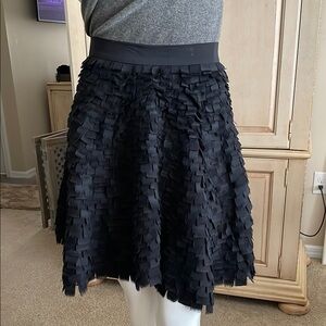Adam Lippes Vintage RARE DEADSTOCK Layered Silk Pieces Skater Circle Skirt 6 NWT